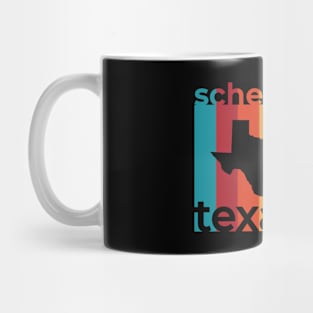 Schertz Texas Retro Mug